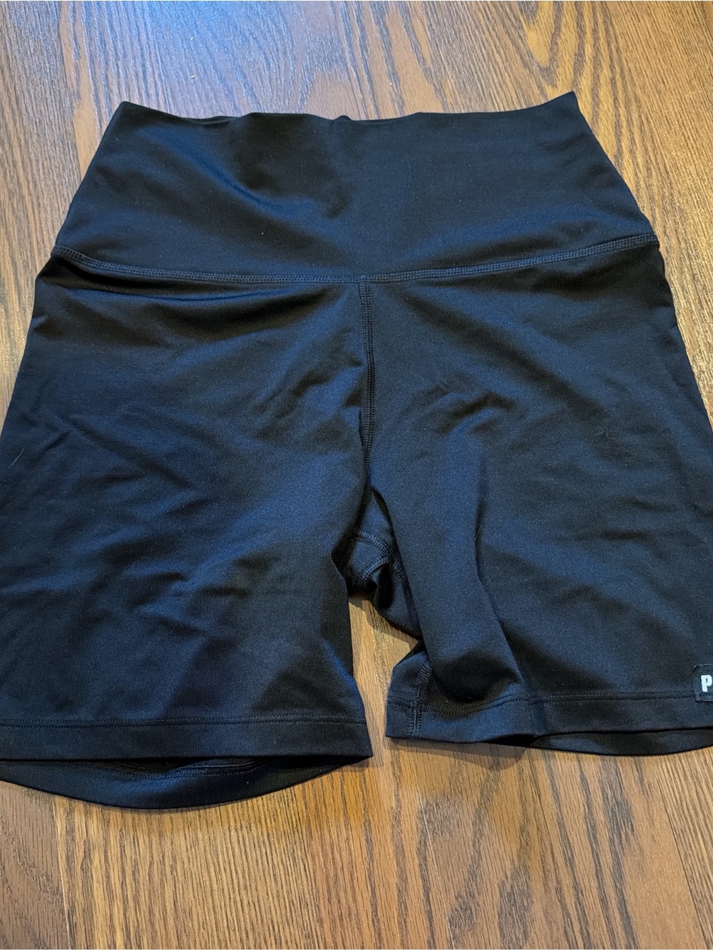 PINK Victoria's Secret Women's Black Bike Shorts